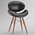 Cassie Mid-Century Dining Chair 3D model small image 3