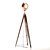 Classic Elegance Floor Lamp 3D model small image 5