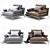 Modern Armchair Collection: 4 Styles & Various Colors 3D model small image 2
