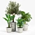 Versatile Villa Planter Set 3D model small image 3