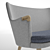 1952 CH72 Carl Hansen Sofa 3D model small image 2