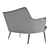 1952 CH72 Carl Hansen Sofa 3D model small image 4