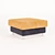 Stylish Ottoman: Versatile Functionality 3D model small image 3