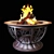 Copper Base Iron Firepit 3D model small image 4