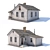 Title: Vintage Single-Story Homes 3D model small image 4