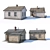 Title: Vintage Single-Story Homes 3D model small image 6