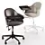 Cila Study Chair: Comfort and Style 3D model small image 1