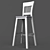 Wood Art Ukraine Rines Bar Stool 3D model small image 1