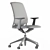 Elegant Leather Office Chair 3D model small image 5