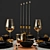 Elegant Tableware Set 015 3D model small image 3