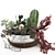 Eco Oasis: Plants Set 3D model small image 1