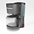 Premium Coffee Machine: Elegant Design, Superior Performance 3D model small image 3