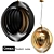 Elegant Orb Pendant Lighting 3D model small image 1