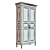 Solid Wood Wardrobe: Classic Style 3D model small image 4