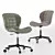 Sleek Comfortable Office Chair 3D model small image 1