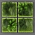 Polys 173952 Verts 293735 Vertical Garden 3D model small image 1