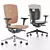 Sleek Sprint Office Chair SP640HA 3D model small image 1