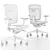 Sleek Sprint Office Chair SP640HA 3D model small image 2