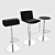Elevate Your Space: Stylish Bar Chairs 3D model small image 2