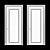 Elegant Volhovec CENTRO Doors Set 3D model small image 4