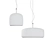 Dauphin Glass Pendant Lamp With LED Light 3D model small image 5