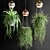 Glowing Greenery: Ampel Plants in Pot Lamps 3D model small image 1