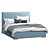 Sherst Heave King Size Bed 3D model small image 2