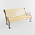 Versatile Bench Decor 3D model small image 4