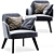 Elegant Poliform JANE Armchair 3D model small image 2