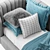 ML Talia Daybed Sofa 3D model small image 2