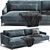 Modern Poliform Bellport Sofa 3D model small image 4