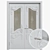 Elegant Dariano Versal Doors 3D model small image 6