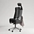 Sleek Office Chair 3D model small image 2