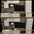 Sleek TV Shelf: Smart Space-Saver 3D model small image 1