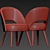 Collins Dining Chair Set: Ready-to-Use & Versatile 3D model small image 4