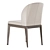 Modern Giorgetti Normal Chair 3D model small image 2