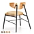 Industrial Elegance: Kink Dining Chair 3D model small image 4