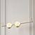 Elegant Vita Blanc Suspension 3D model small image 1