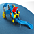 Play & Climb: Kids Playground 06 3D model small image 5