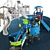 Adventure Jungle: Kids Playground Set 3D model small image 6