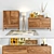 Berkeley Dressers - 3-Piece Living Set 3D model small image 1