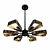 Luna 6-Light Chandelier: Elegant & Stylish 3D model small image 1