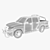 UAZ Pickup Sport: Versatile & Stylish Truck 3D model small image 12