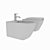 Modern and Hygienic: Duravit Happy D.2 Plus 3D model small image 11