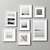 Versatile Picture Frames Set 3D model small image 1