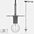 Industrial Pendant Lamp LoftDesign 4691 3D model small image 1