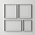 Elegant Quartet Picture Frames 3D model small image 4