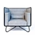Cozy Elegance: Noook-2 Armchair by Artu 3D model small image 1