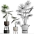 Exotic Houseplants Collection 3D model small image 5