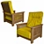 Urban Rope Accent Chair 3D model small image 1